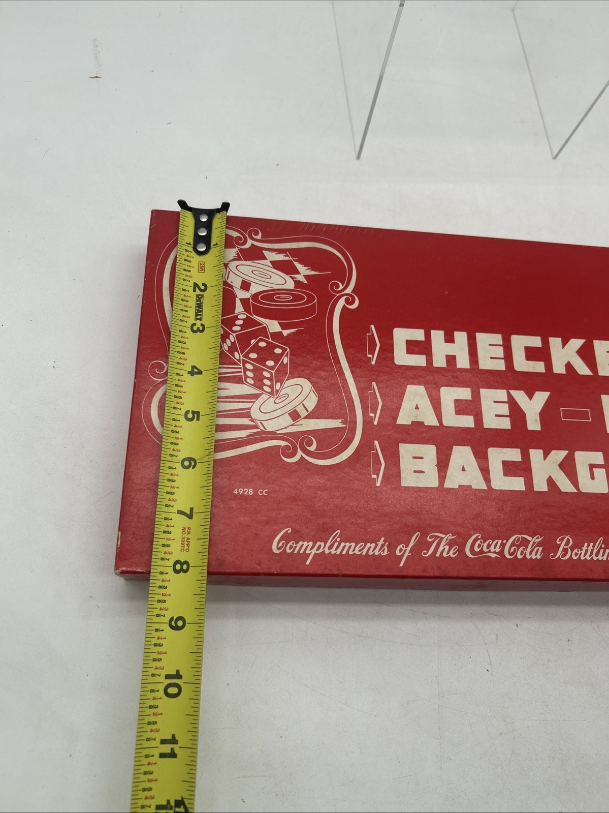 Coca-Cola Milton Bradley Checkers Acey-Ducey World War 2 Game Set