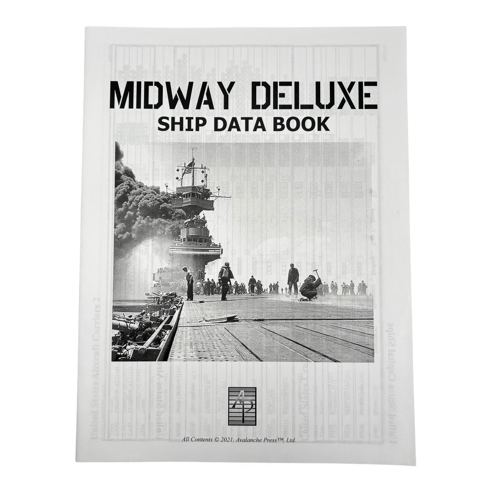 Second World War at Sea Midway Deluxe Edition, 100% Complete Near Mint, APL 0051