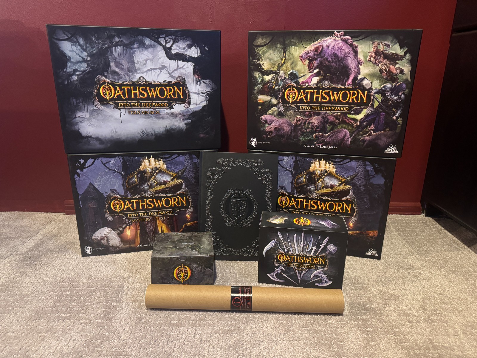 Oathsworn: Into the Deepwood – 2nd Edition – Fully Painted