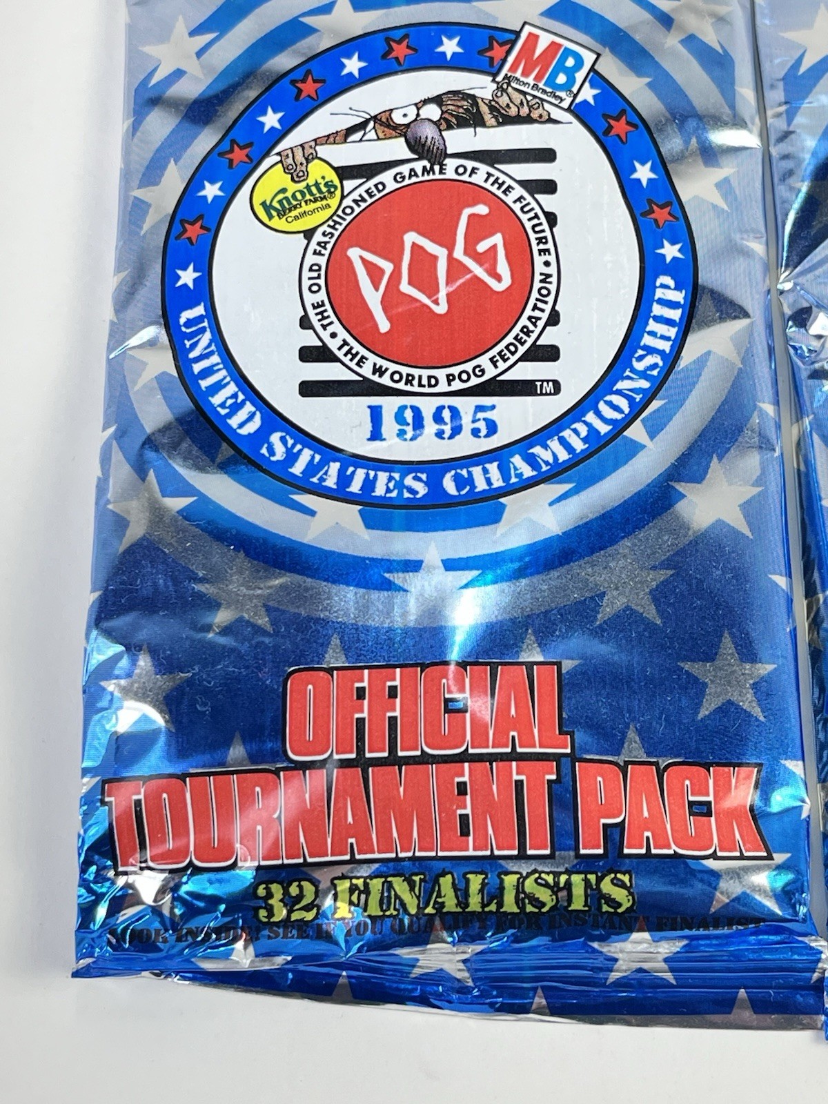 Vintage Pogs World Pog Federation 1995 US Championship Tournament Pack X2 Sealed