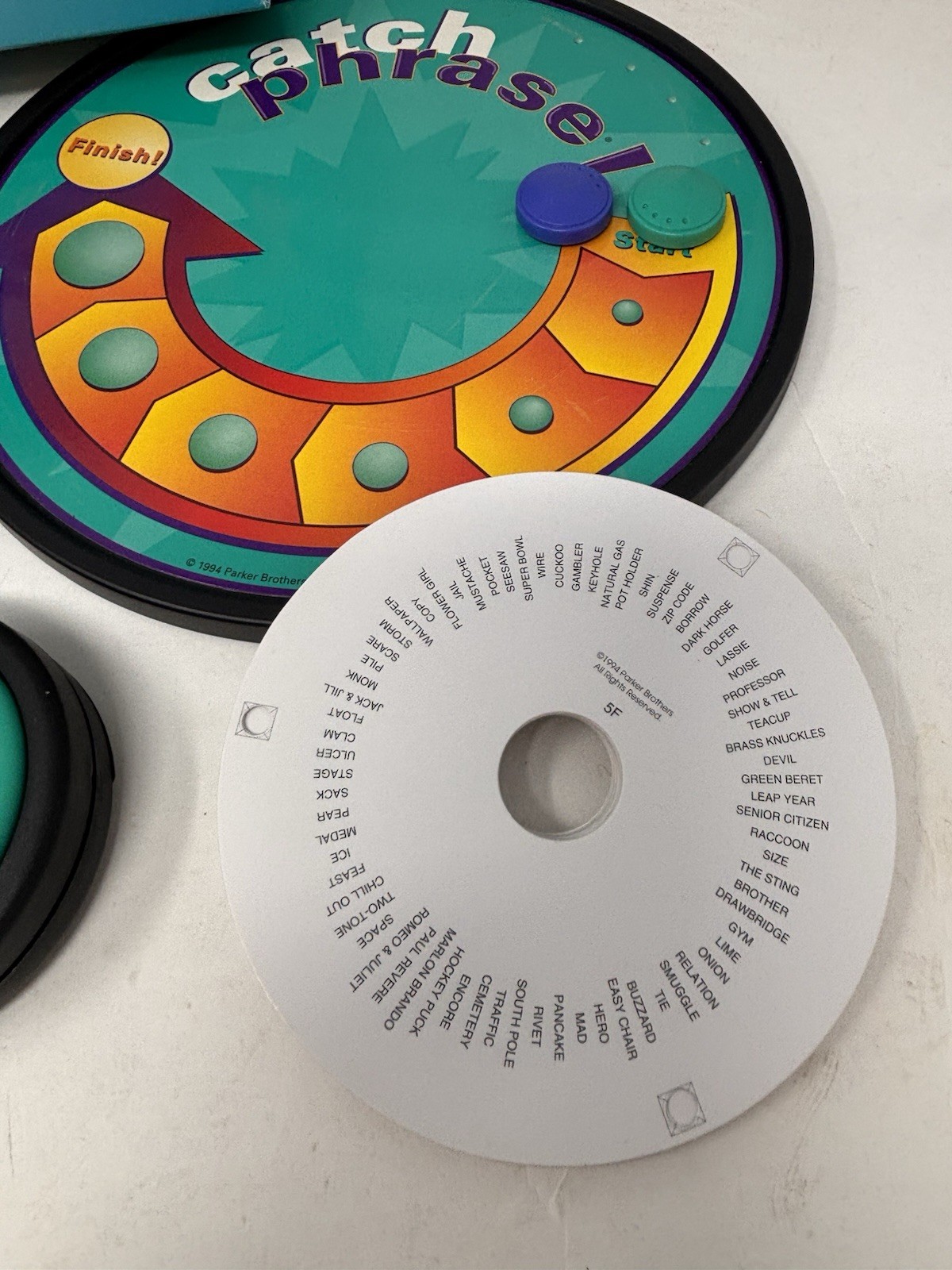 Vtg Catch Phrase Party Game 1994 Original Edition 100% complete Buzzer Works VGC