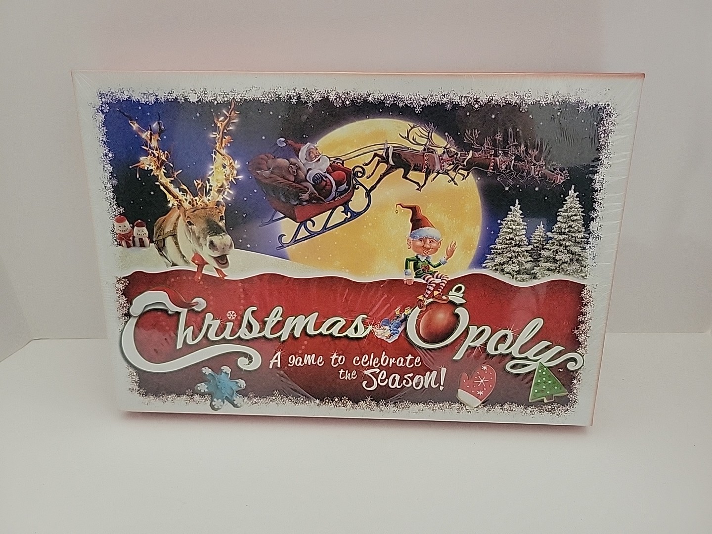 CHRISTMAS * OPOLY Family Board Game NEW Christmas Themed Monopoly Sealed 🎄