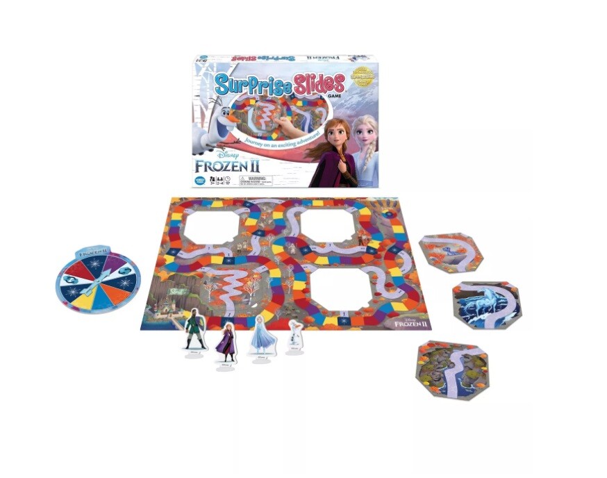 Disney Frozen II Surprise Slides Board Game, NEW/Read Description