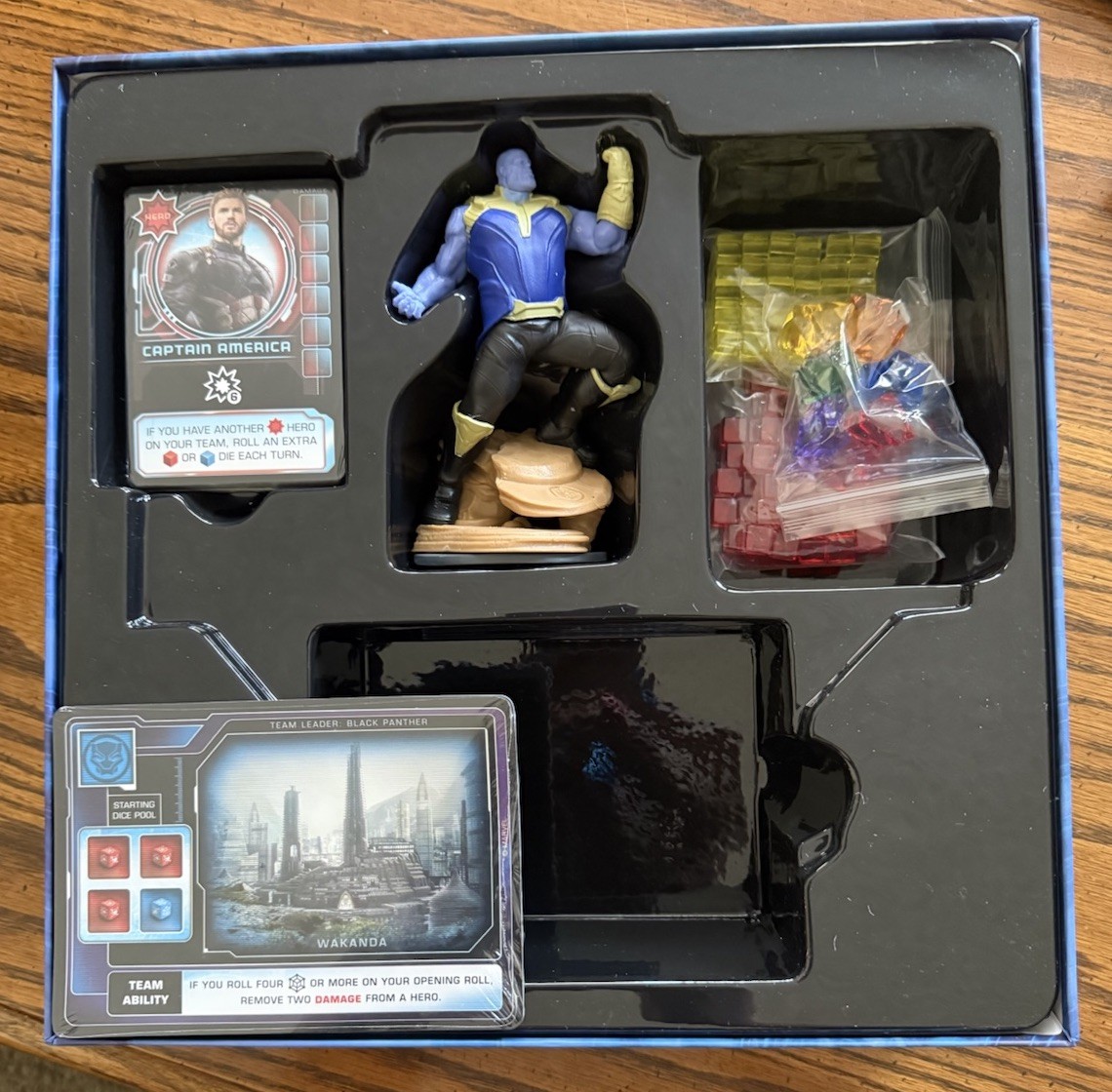 Thanos Rising Board Game – 100% Complete – Marvel Avengers: Infinity War.