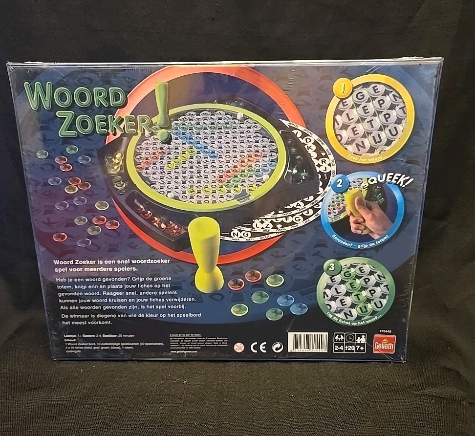 WordSearch! Word Search Game Goliath Spelling Board Game Family DUTCH NETHERLAND