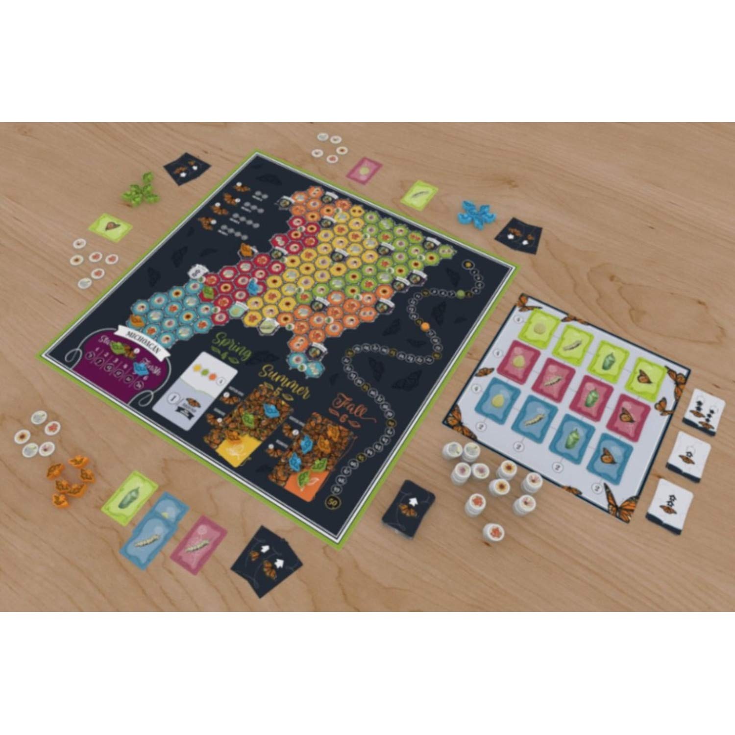 Alderac Entertainment Group Aeg Mariposas Board Game Play The Monarch Butterfly