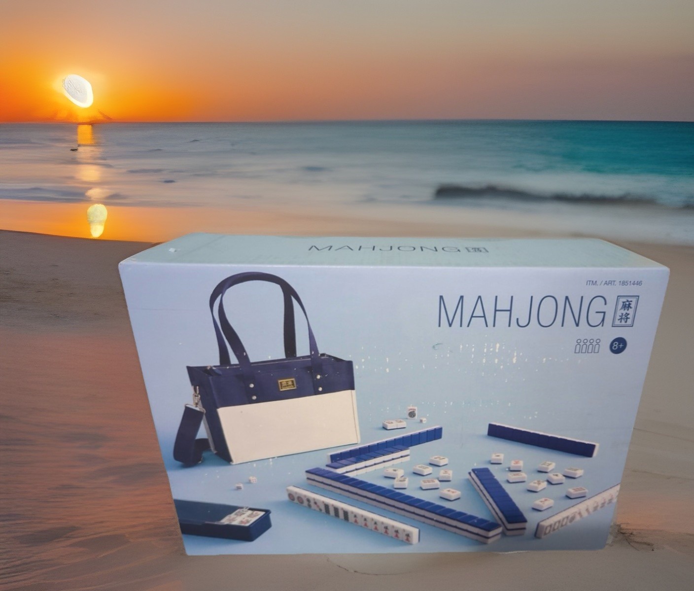 Winning Solution American Mahjong Set With Carrier Tote Bag 166 PCs