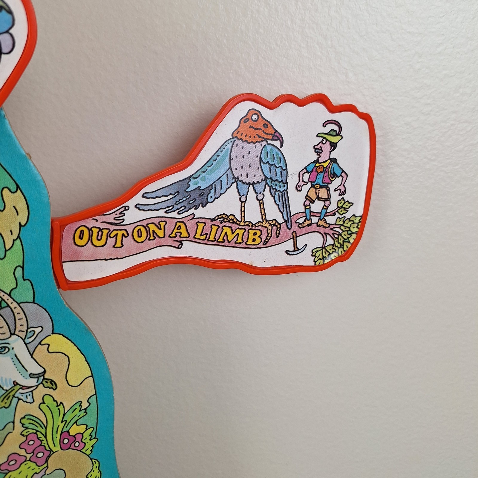 Milton Bradley Oh What a Mountain 3D Board Game Adventure VTG 100% COMPLETE-READ