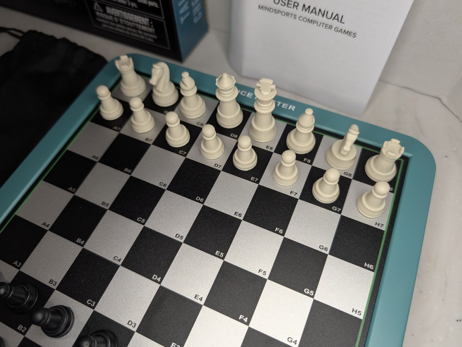 Grandmaster Chess Coach 8 Games In 1 Electronic TTG-GMCHESS-593 Tested/Video
