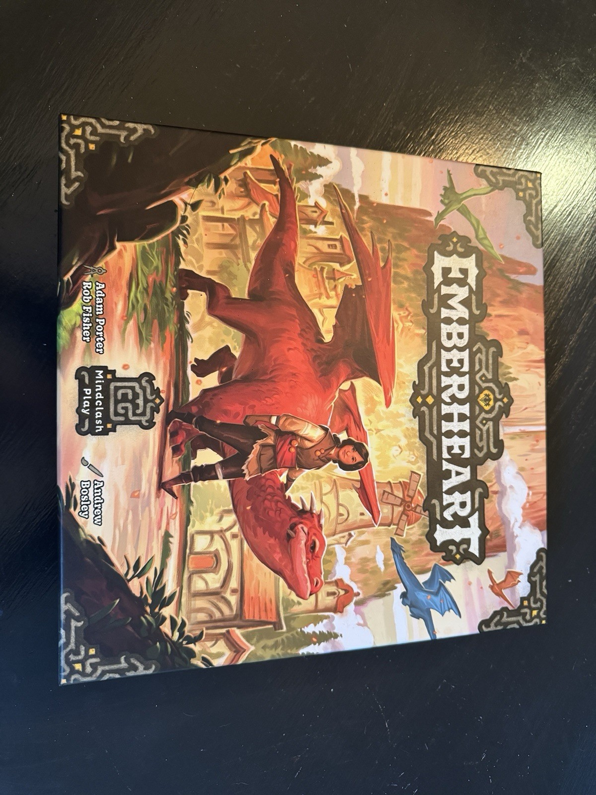 Mindclash Games Emberheart Cooperative Fantasy Board Game, 2+ Players, 14+
