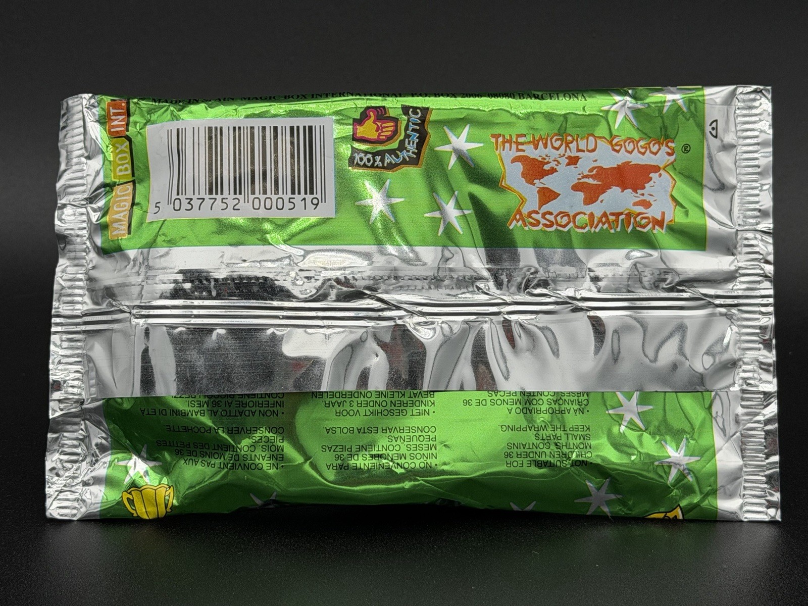 Crazy Bones European Sports Sealed Pack Vintage Europe Release