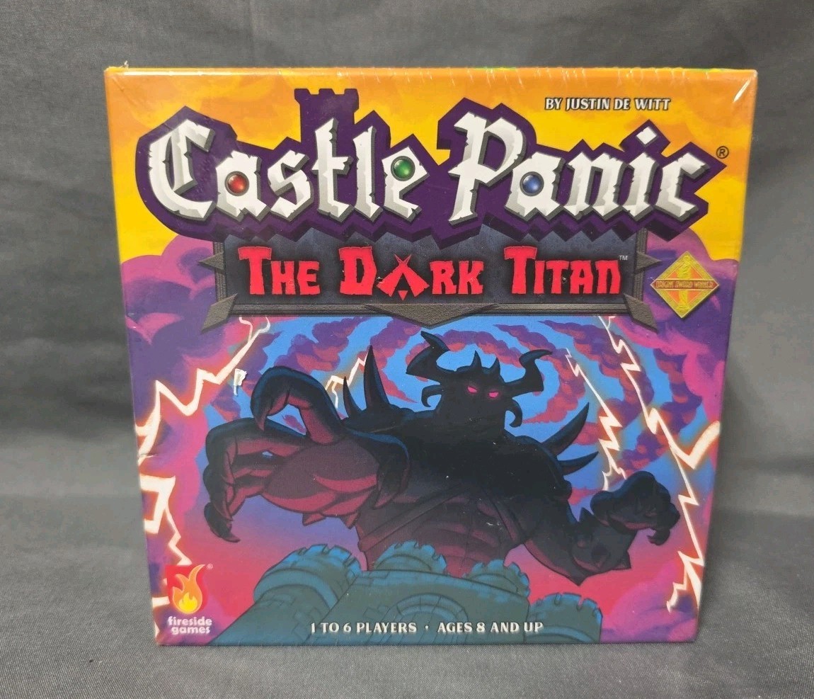 The Dark Titan Expansion Castle Panic 2nd Edition Board Game Fireside Games