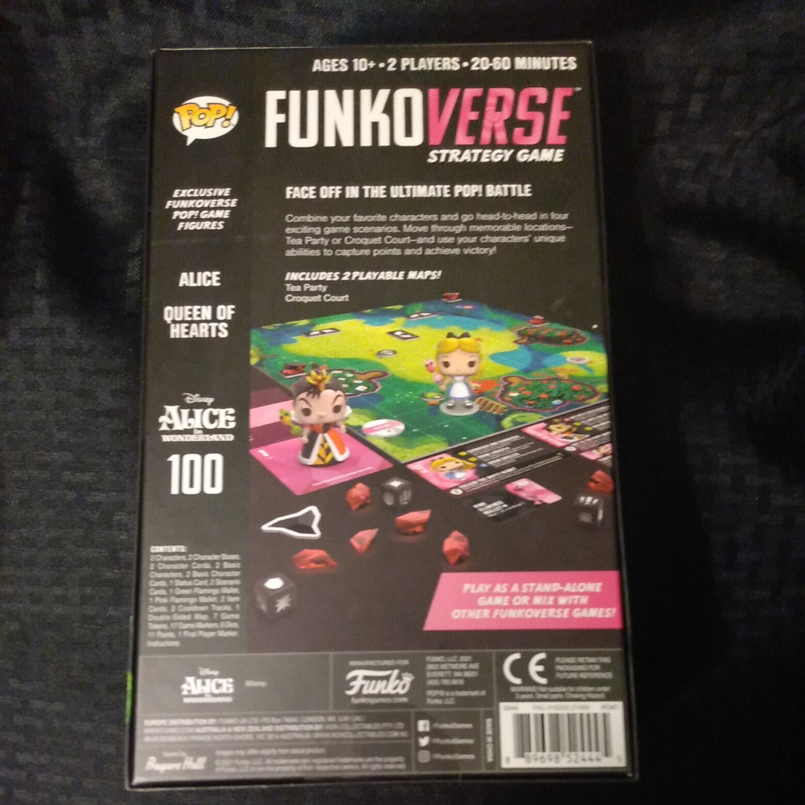 Funkoverse 2021 Alice In Wonderland Disney Strategy Game Funko Pop gold chase