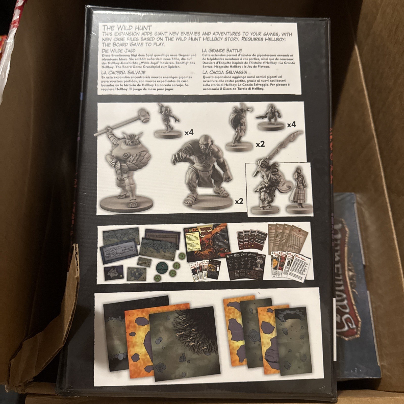 Hellboy – The Board Game – The Wild Hunt Expansion -Cooperative Game 1-4 Players