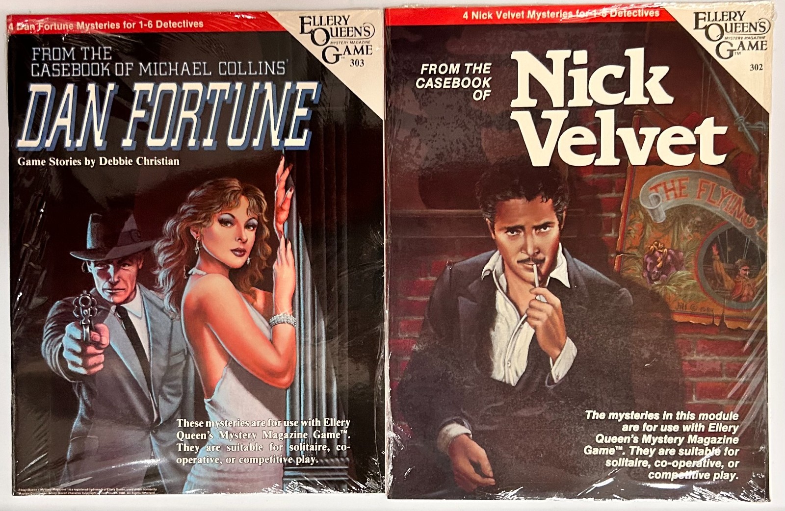Mayfair Games Ellery Queen’s Mystery Magazine Game with 2 Supplement NEW