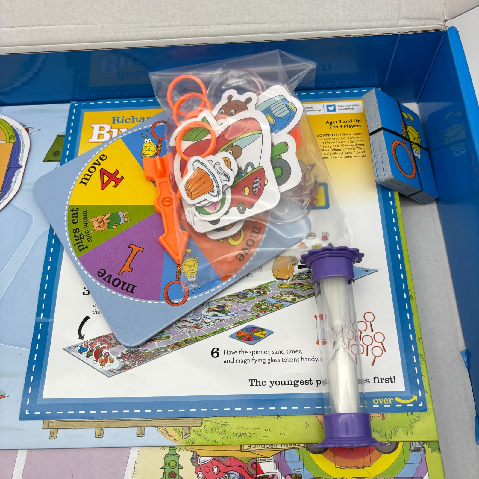 Richard Scarry’s Busytown Eye Found It Game COMPLETE Wonder Forge 2012 Kids