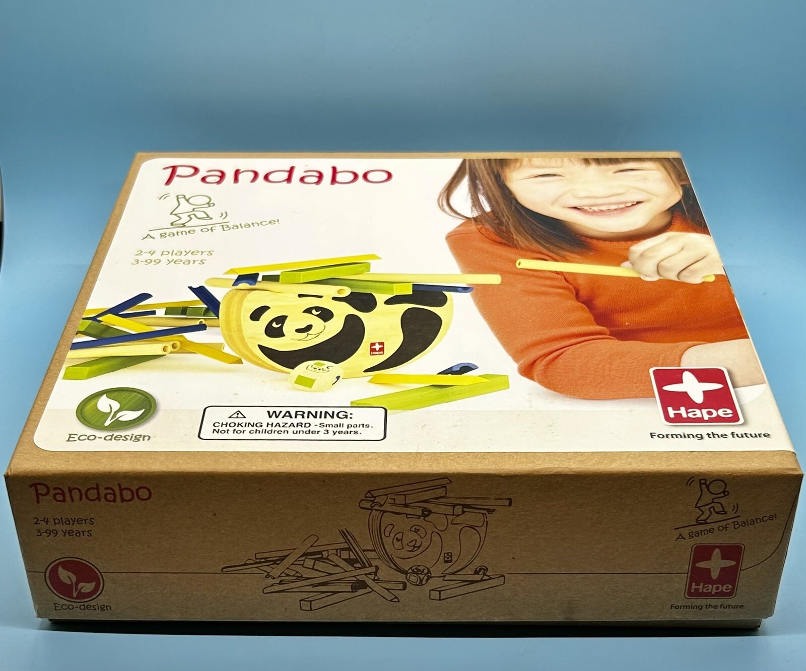 PANDABO Bamboo Balancing Strategy Children’s Game Hape Wood Panda