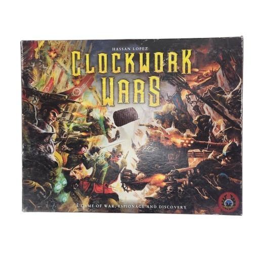 Eagle-Gryphon Clockwork Wars Board Game of War, Espionage, Discovery Steam Punk