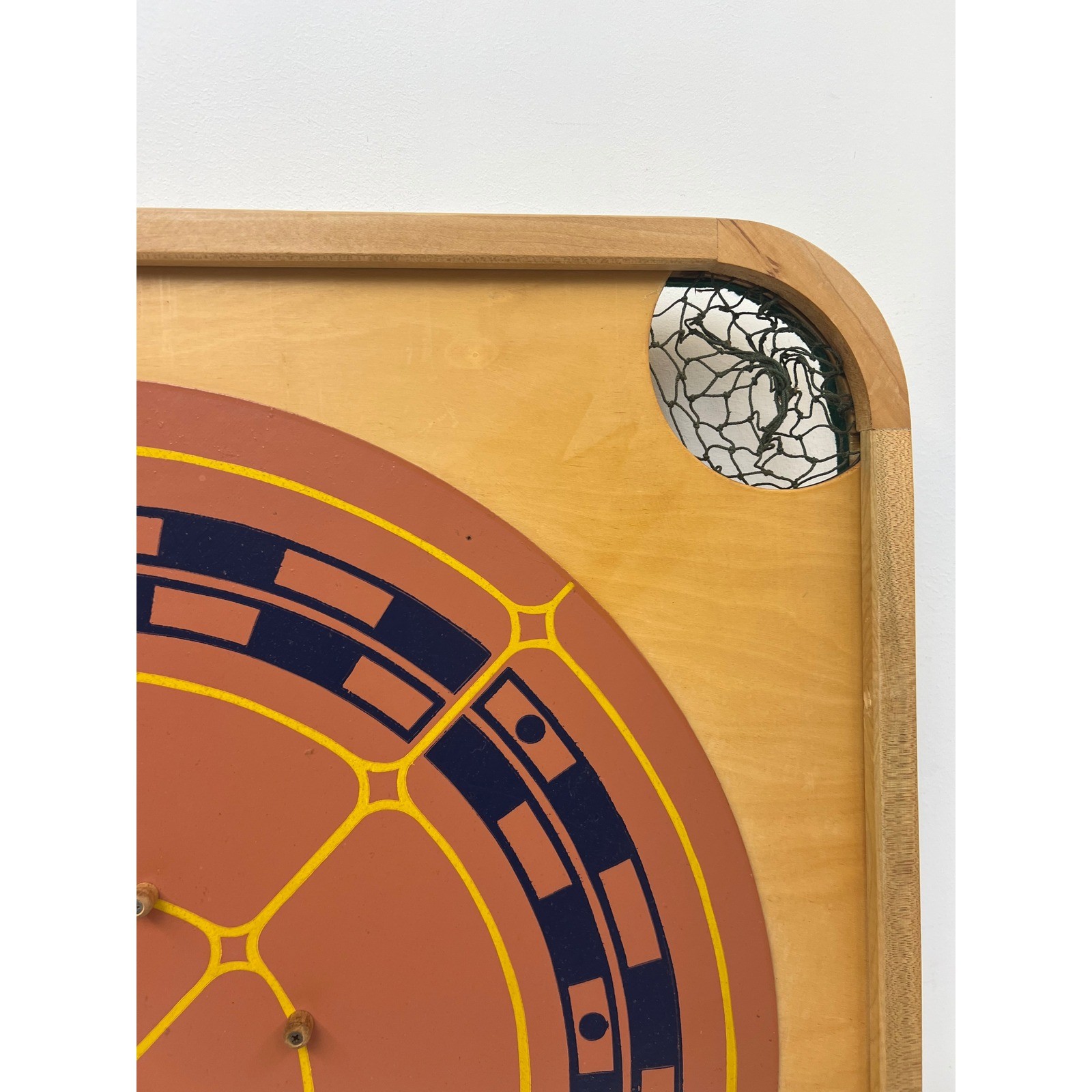 Carrom Industries Model 95 Vintage Double Sided Wooden Game Board Wood Wall Art