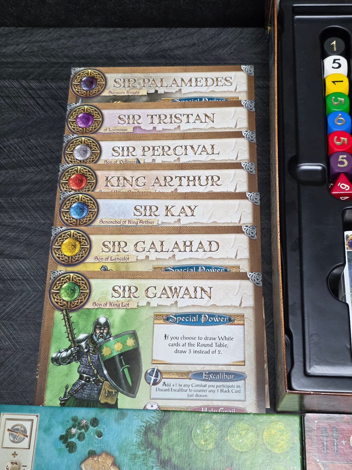 Shadows Over Camelot Days of Wonder Fantasy Board Game Complete In Great Shape