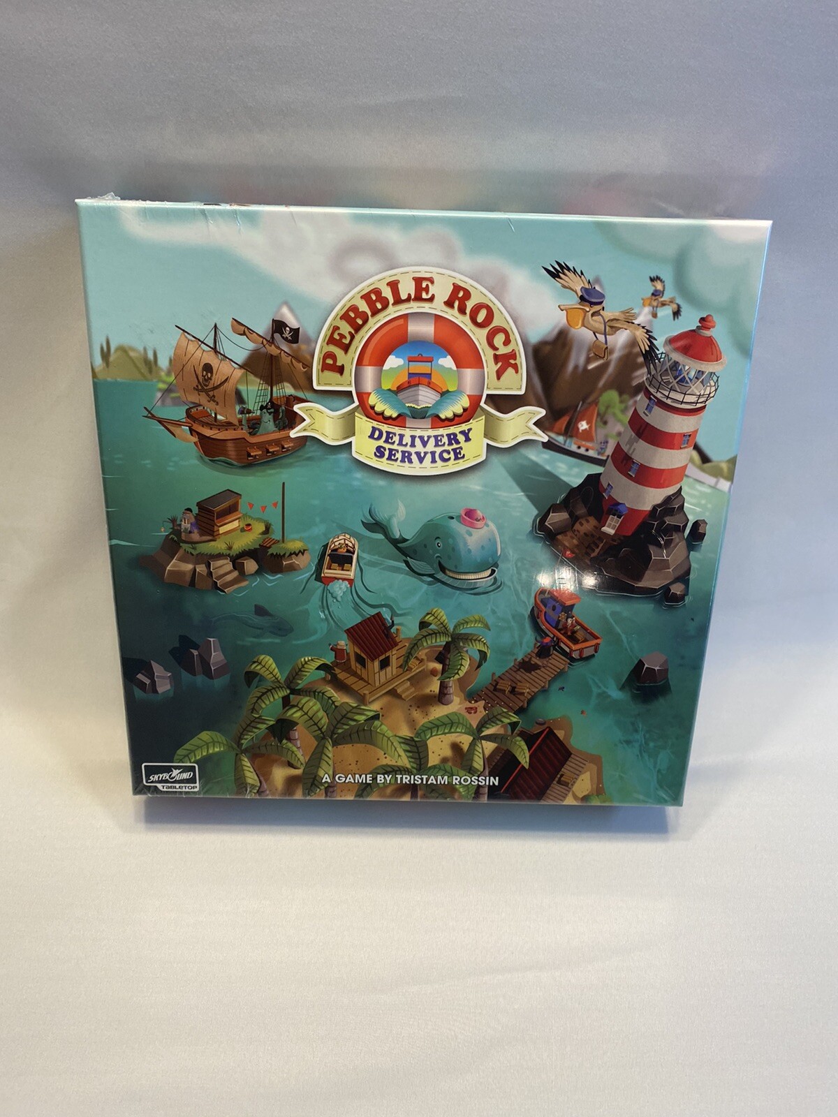 Pebble Rock Delivery Service Board Game Classic kid Board Game, Ages 8+ NEW!!