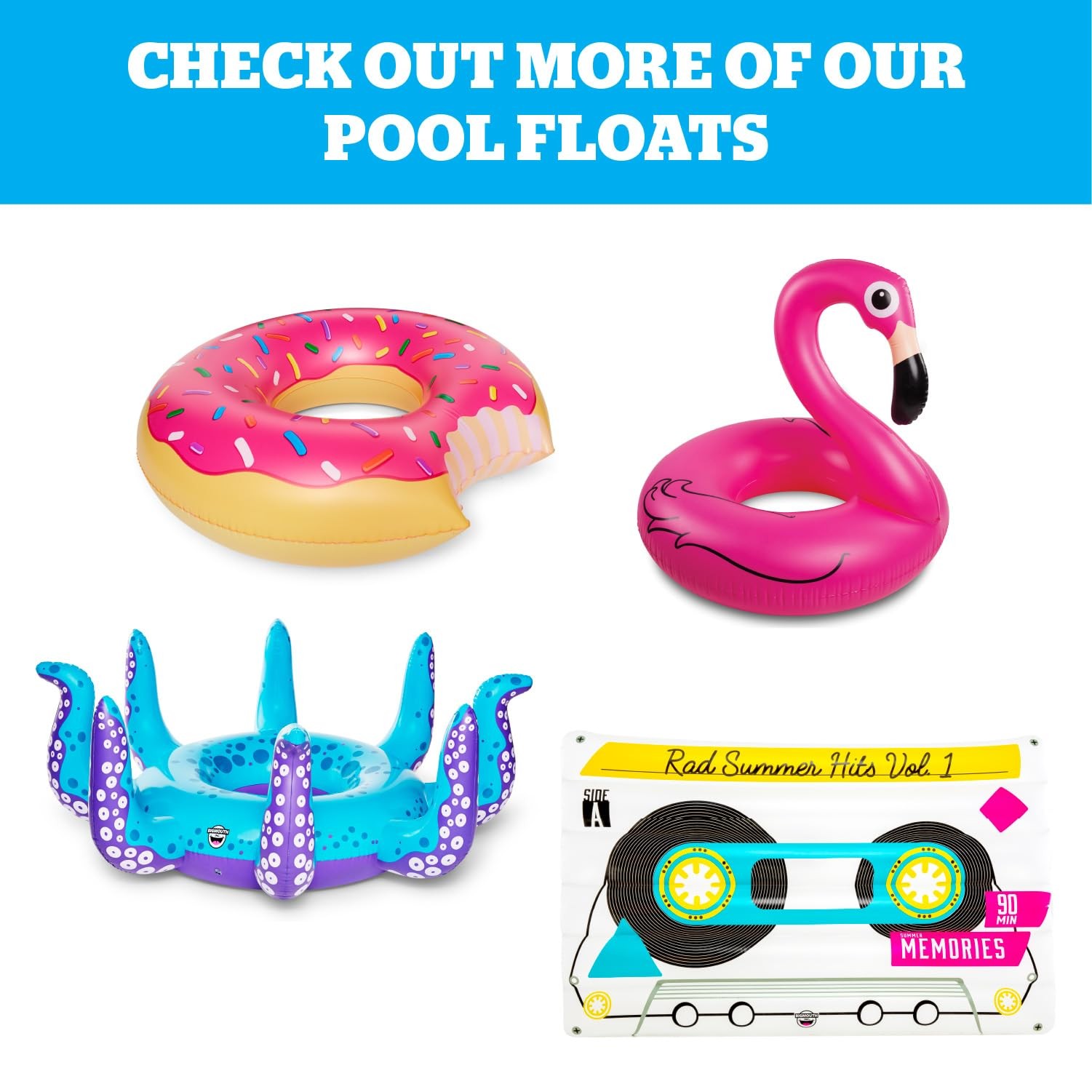 BigMouth Giant Bull Rocker Pool Float Inflatable