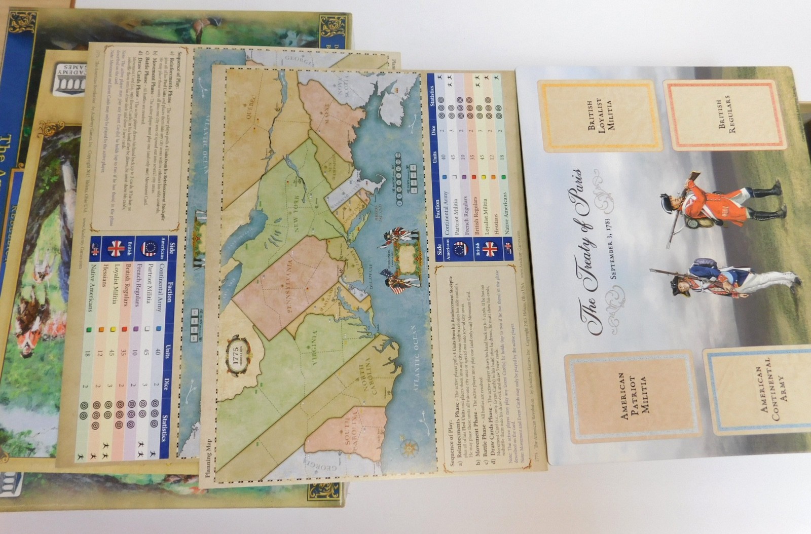 1775 Rebellion The American Revolution Birth of America by Academy Games