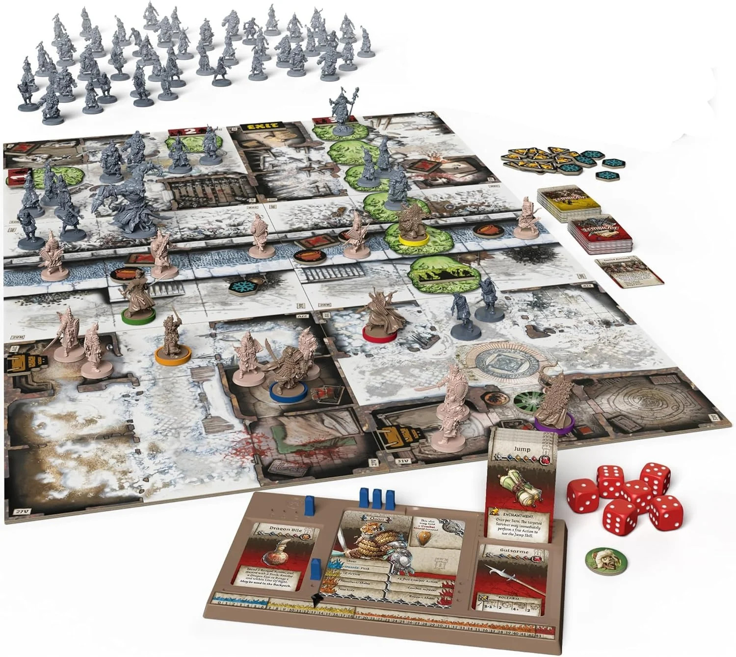 Zombicide: White Death [Board Game, 1-6 Players]
