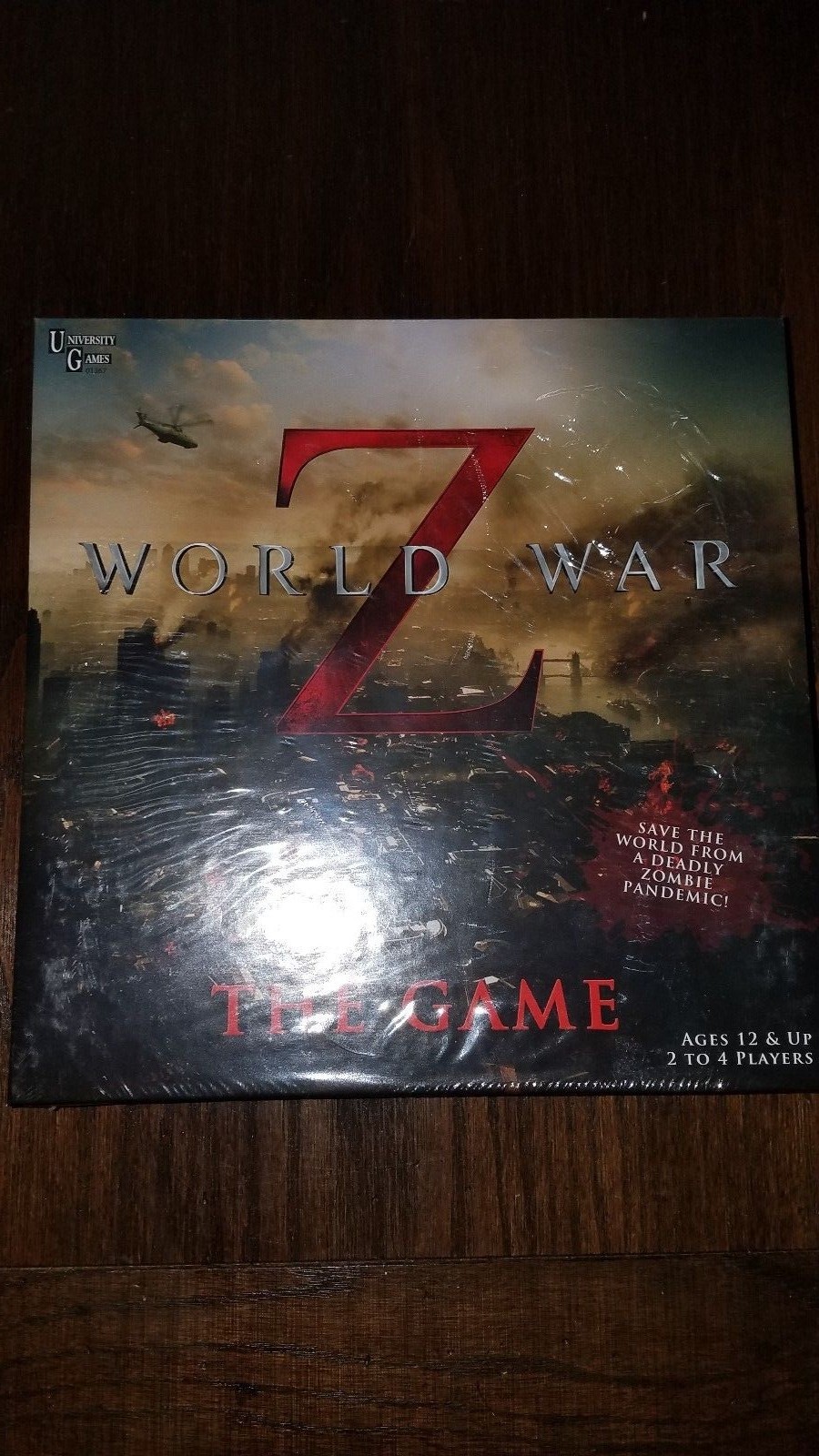 University Games: Sealed Board Games – WORLD WAR Z THE GAME