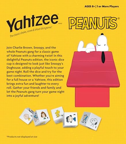 YAHTZEE: Peanuts Edition