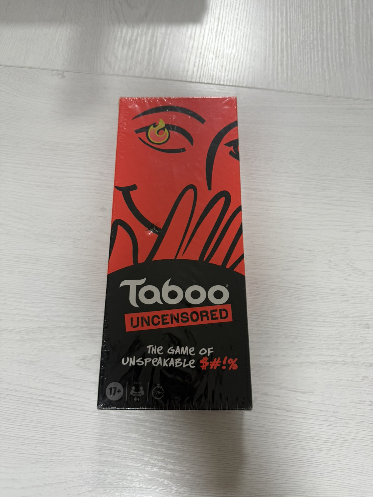 Hasbro Gaming Taboo Uncensored Board Game for Adults Only Ages 17+ 4+ Player