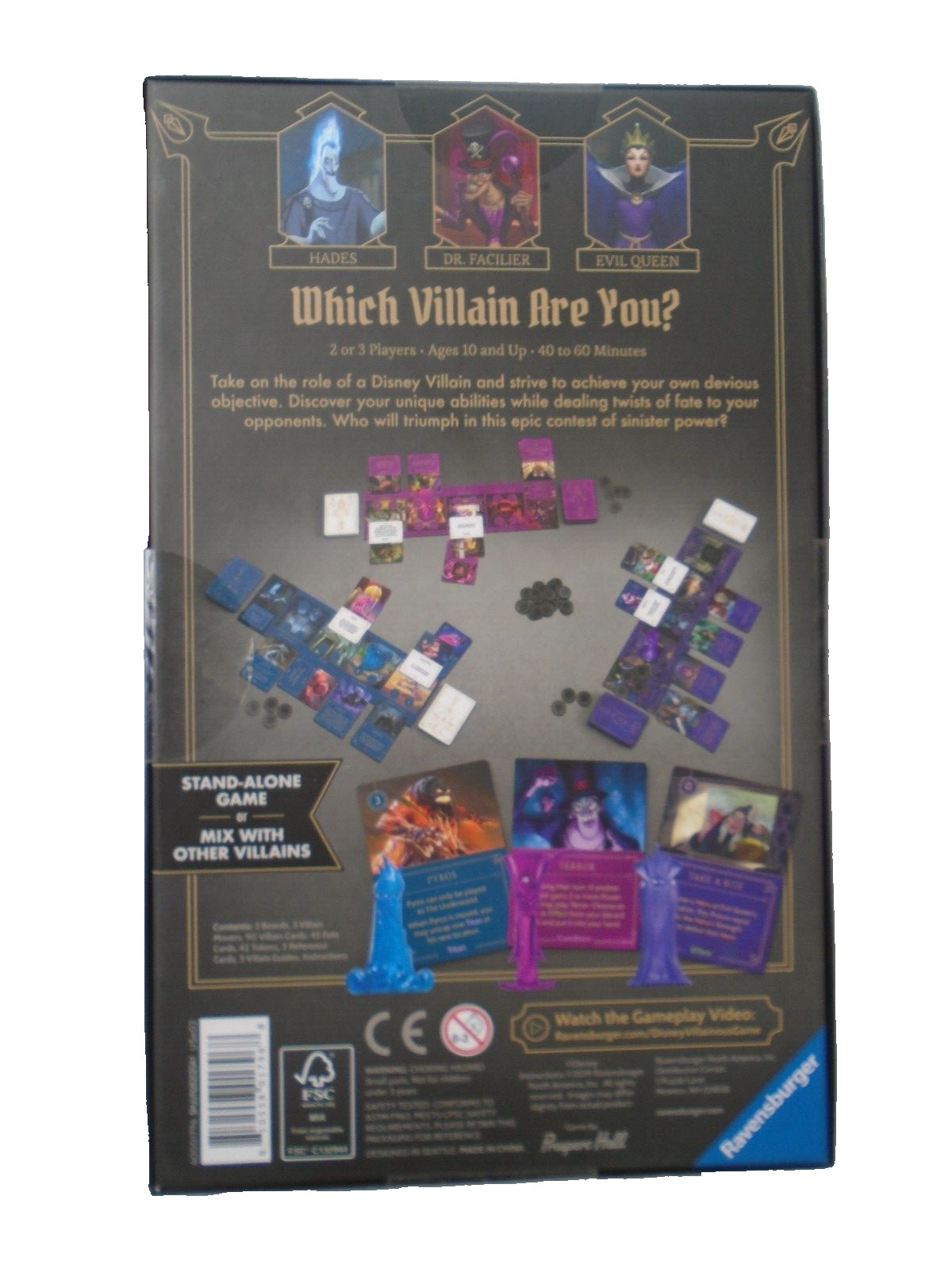 Ravensburger Disney Villainous: Wicked to The Core Board Game Sealed Unopened!