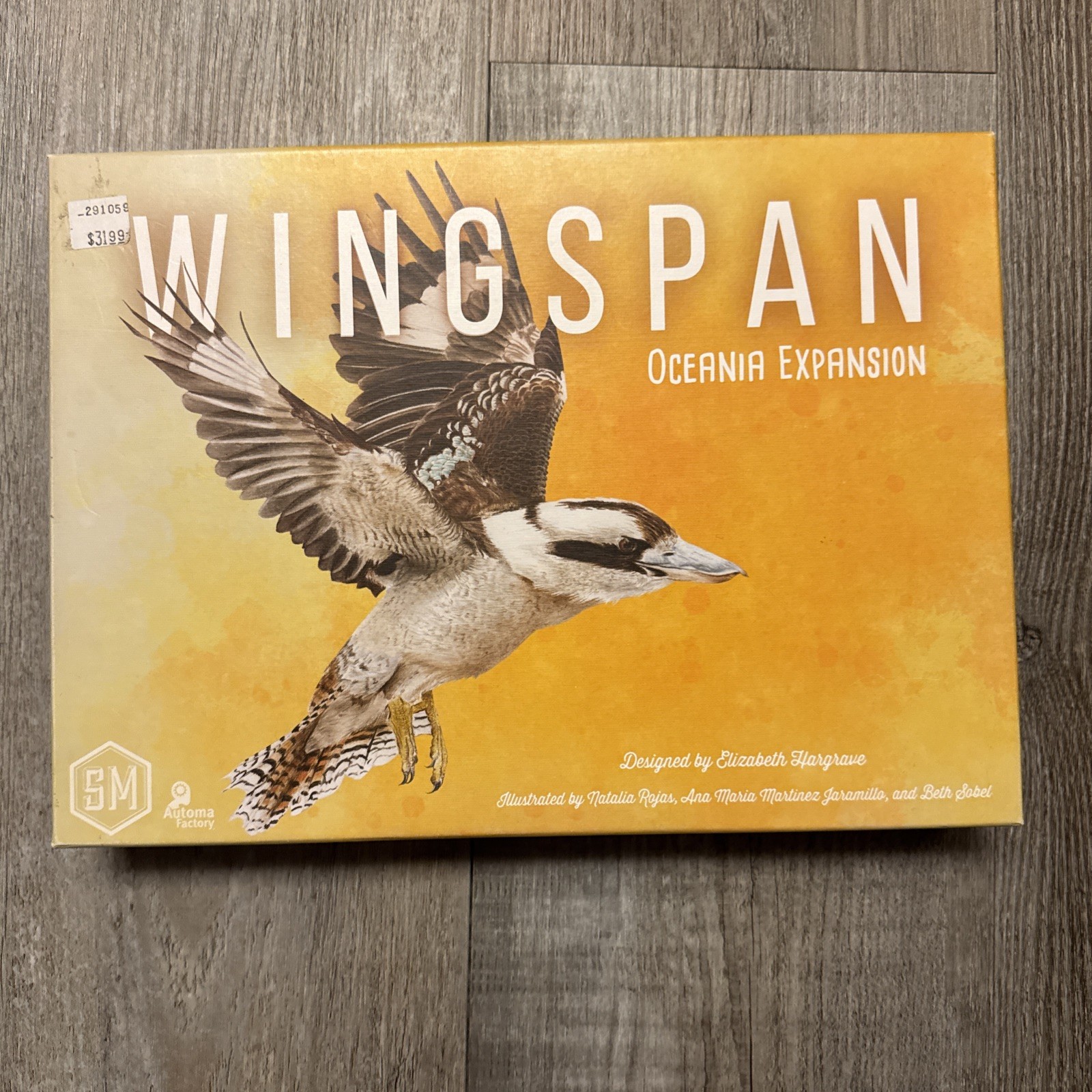 Oceania Expansion Wingspan Board Game by Stonemaier Games BOX ONLY