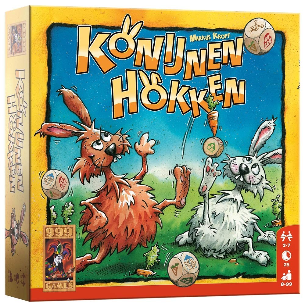 999 Games – Rabbit houses Dice Game – from 8 years old – One of the best games o
