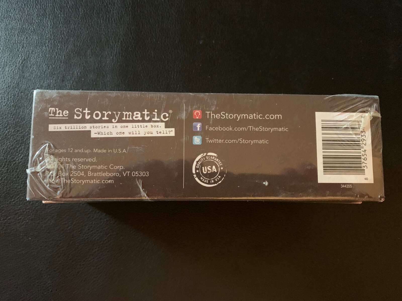 The Storymatic 6 Trillion Stories Writing Prompt Teaching Tool 500+ Cards SEALED