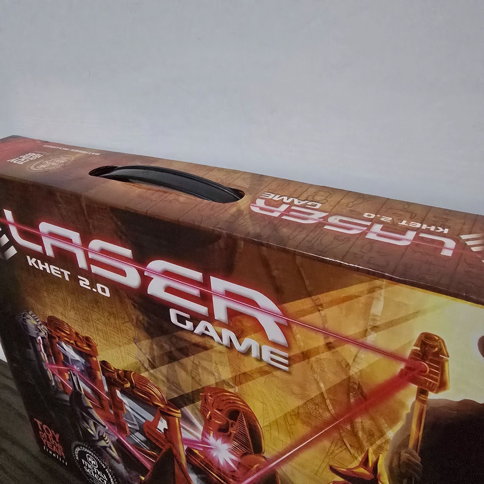 Laser Khet 2.0 Board Game Strategy Mensa Toy of the Year 100% Complete Working