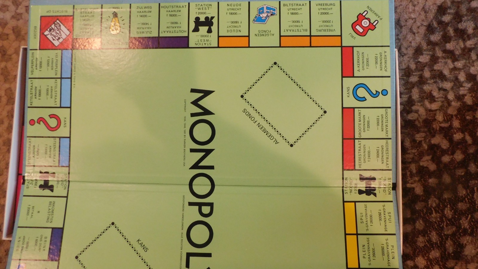 VINTAGE MONOPOLY GAME DUTCH VERSION AMSTERDAM COMPLETE GREAT CONDITION