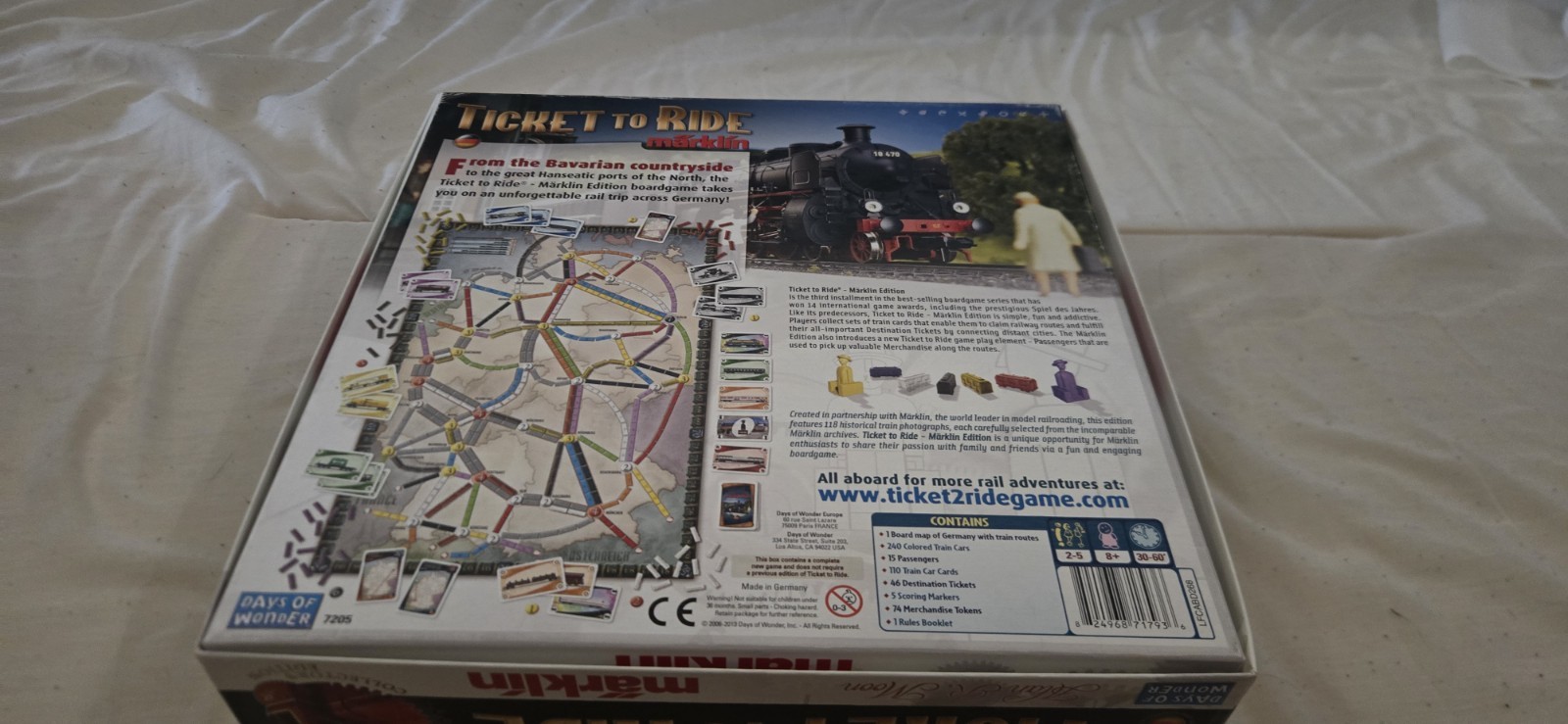 Days of Wonder Marklin Ticket to Ride Board Game Collector’s Edition Read Desc