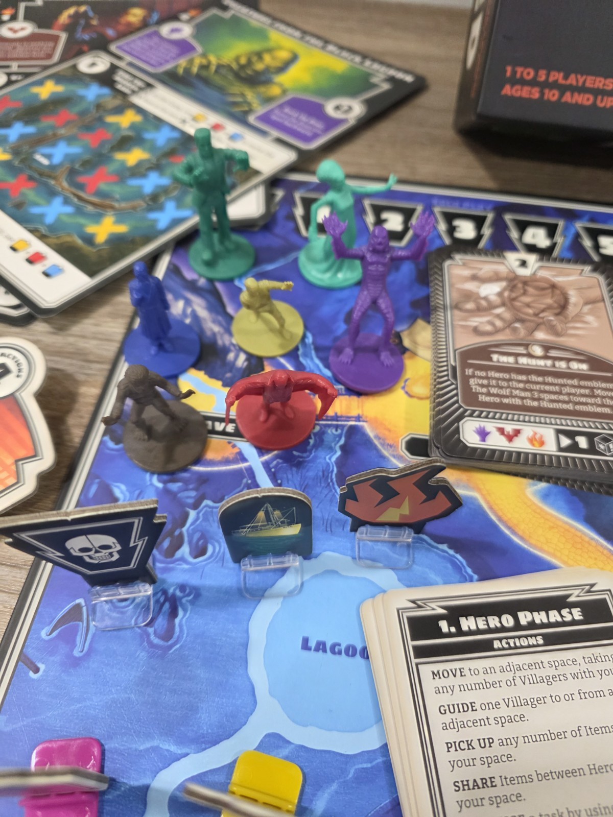 HORRIFIED board game Universal Studios monsters edition – Horror 100% Complete