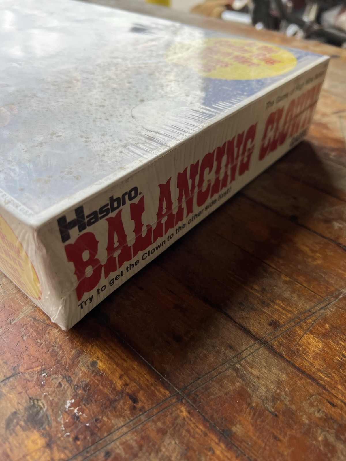 NOS New in Box Hasbro Balancing Clown Game 1969 High Wire Action Vintage