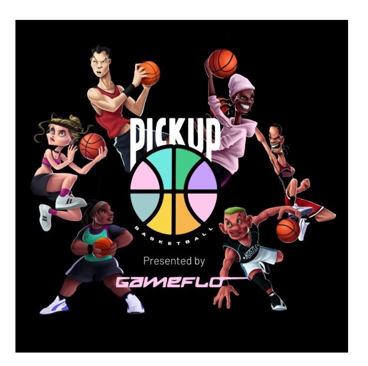 New Gameflo Pickup Basketball Card Game Ages 8+ 2–6 Players Sealed