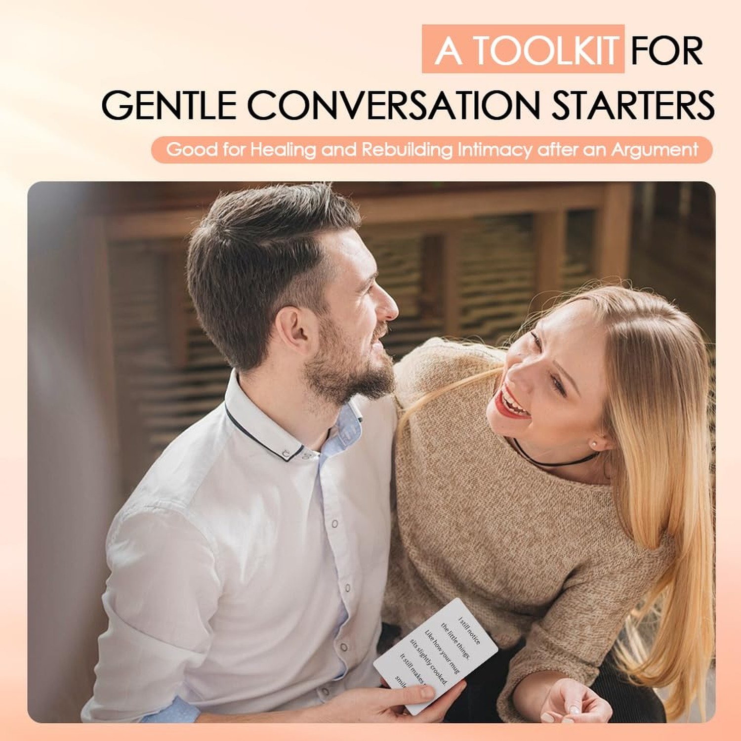 Conversation Cards for Couples Games – 54PCS Speak For Me Relationship Card G…