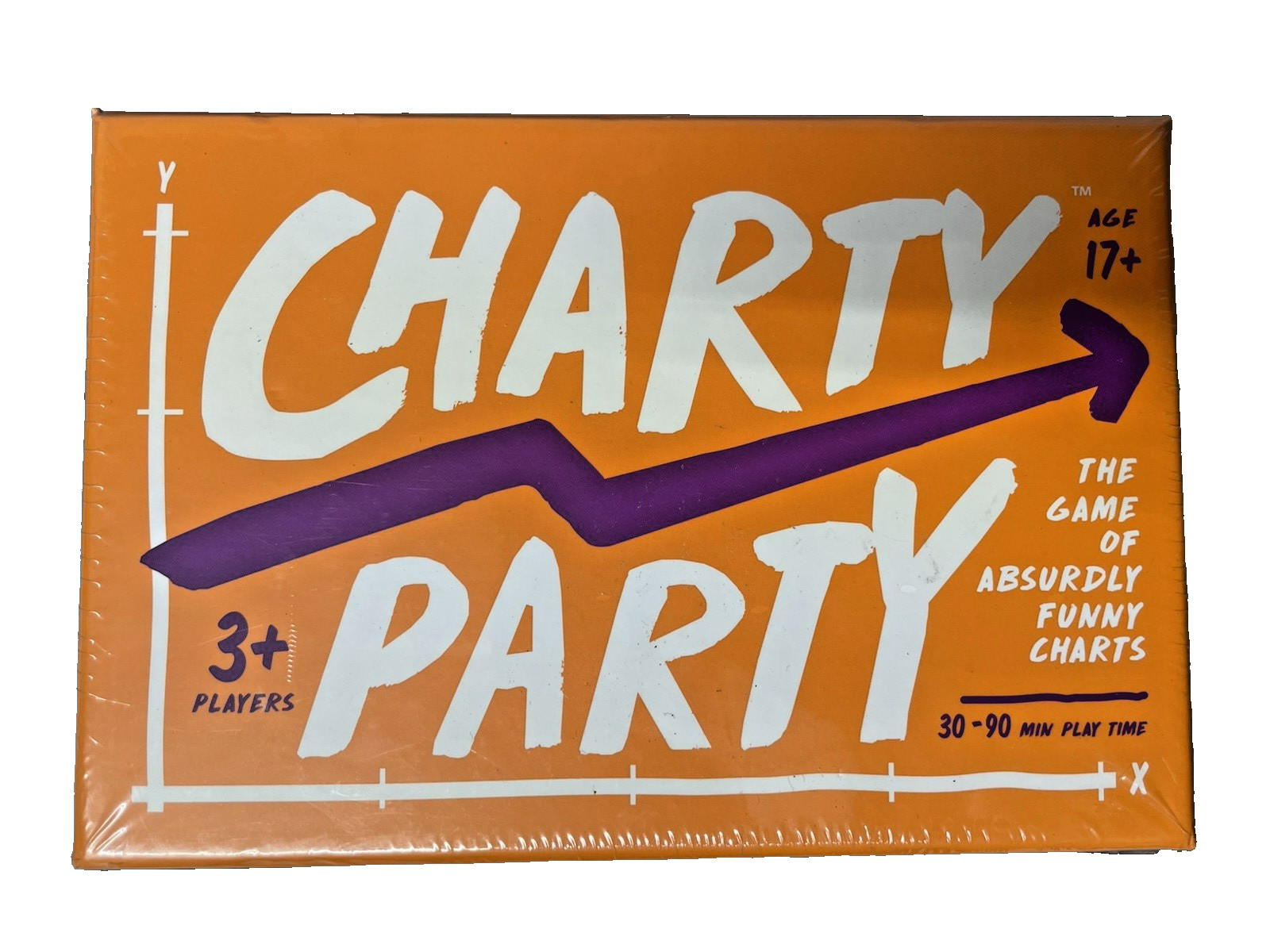 Charty Party The Game of Absurdly Funny Charts Adult Card Game SEALED NEW