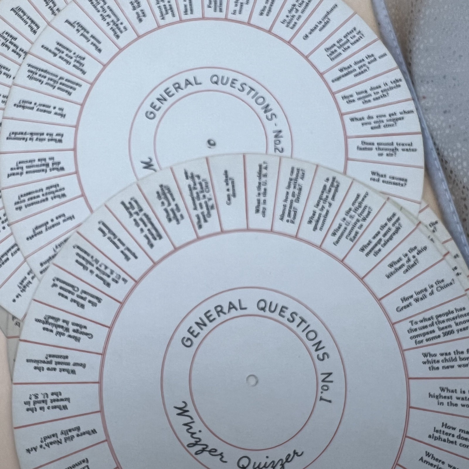 Vintage 1950s/60s Electric WHIZZER QUIZZER Game Rex Products USA