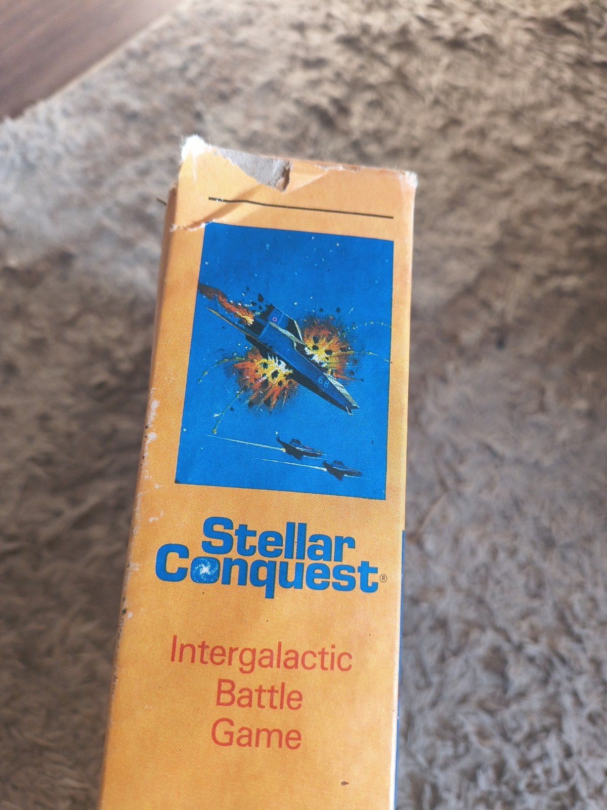 1984 STELLAR CONQUEST The Avalon Hill Board Game Rare Vintage unpunched