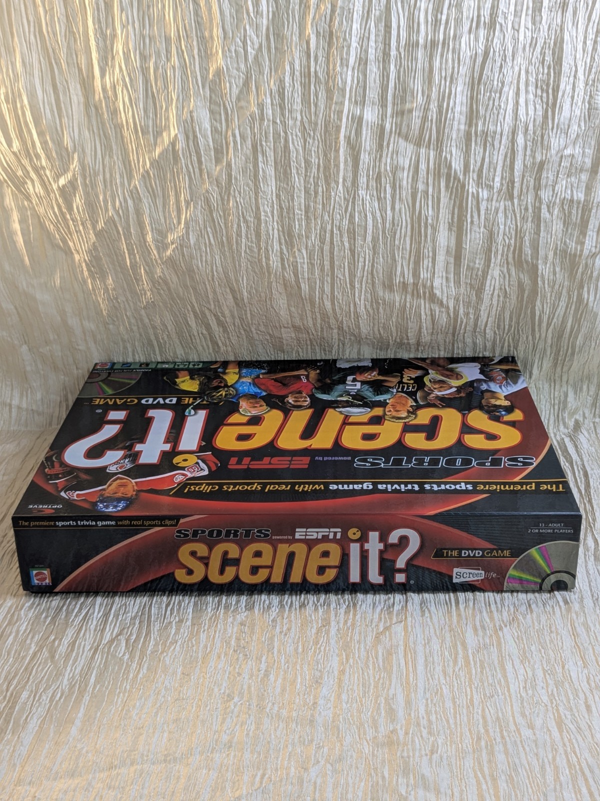 Complete SCENE IT? SPORTS Powered by ESPN The DVD Game Sports Trivia NFL NHL NBA