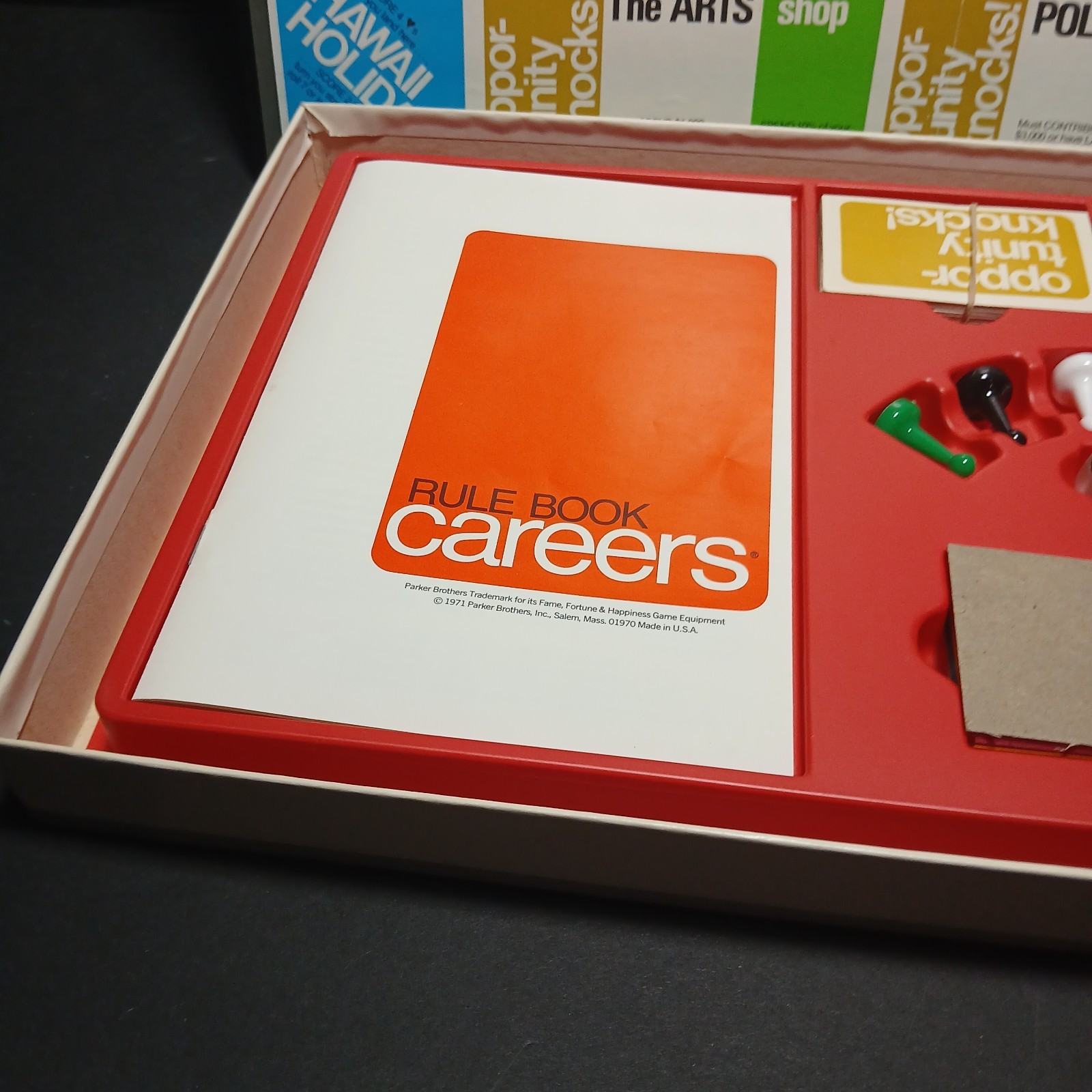 1971 Careers Board Game by Parker Brothers COMPLETE in Great Condition Vintage