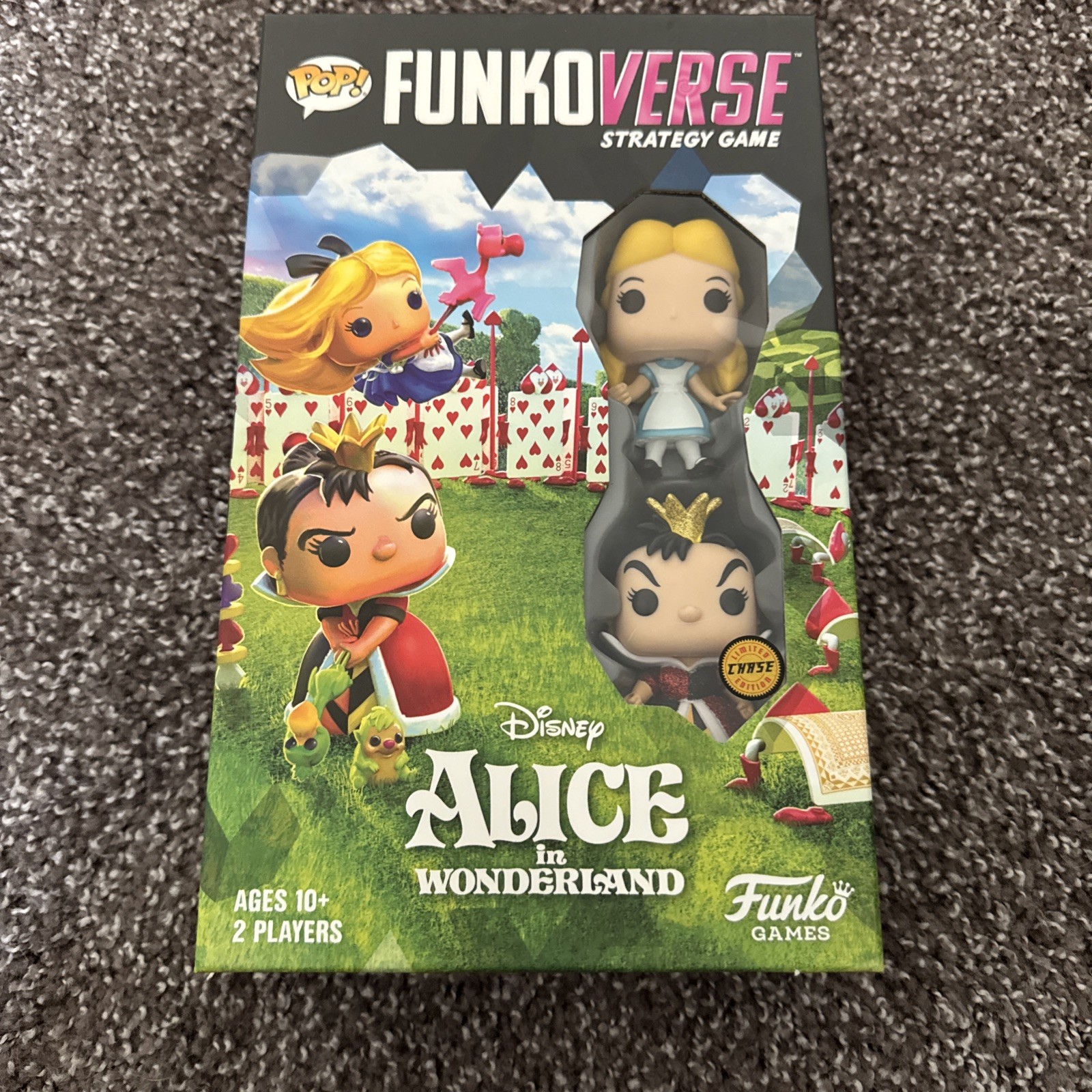 Funkoverse 2021 Alice In Wonderland Disney Strategy Game CHASE FUNKO POP