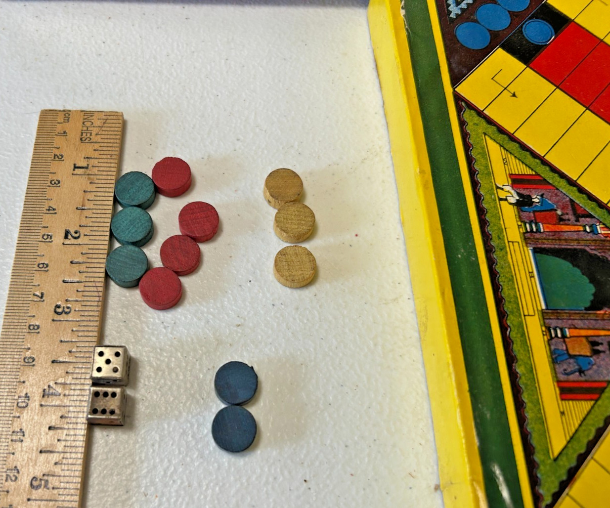 Vintage Rare Game of India Milton Bradley, No 4083 Board Hunting Game