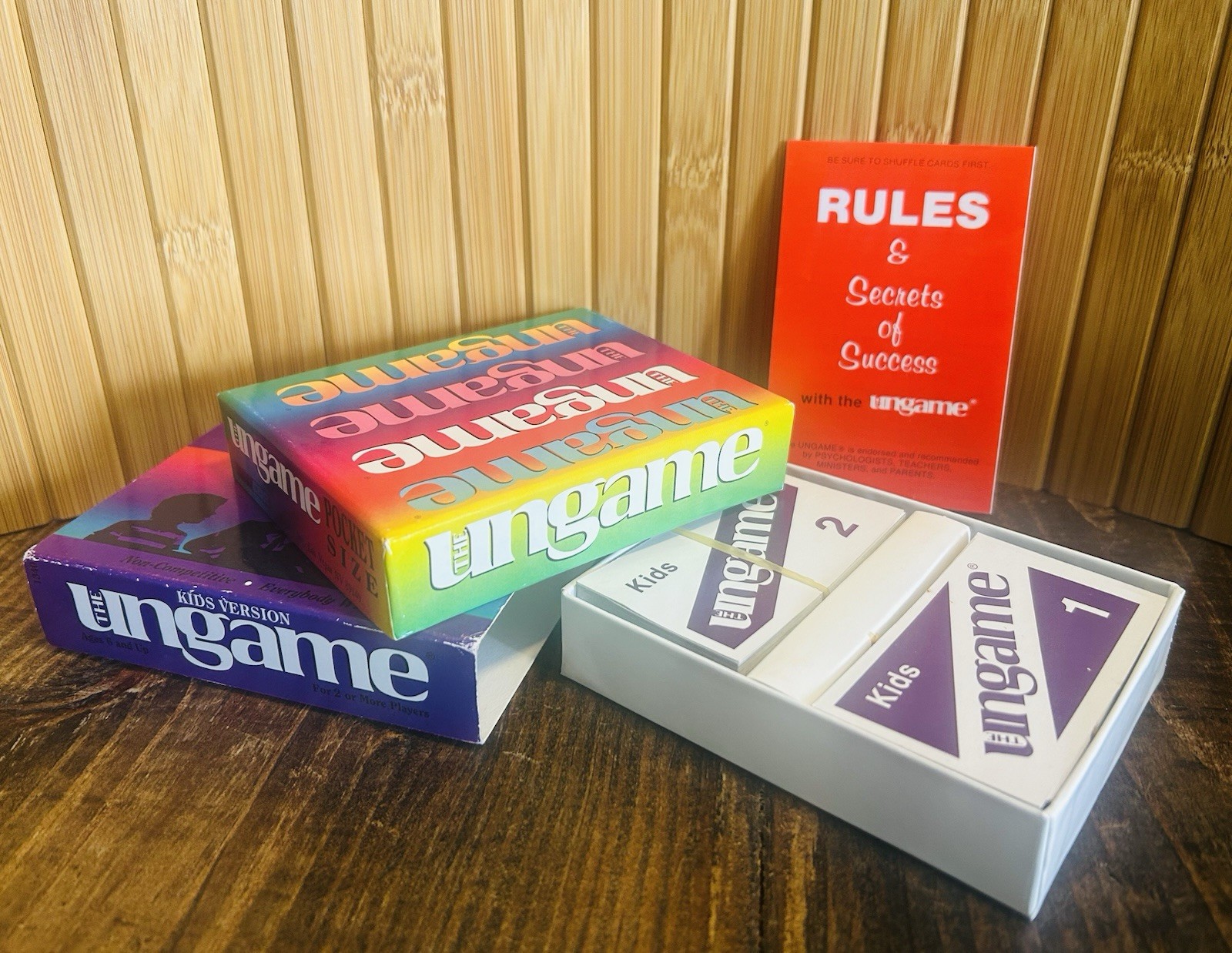 The UnGame Children Kids Version Self Expression Help Therapy Ice Breaker Game